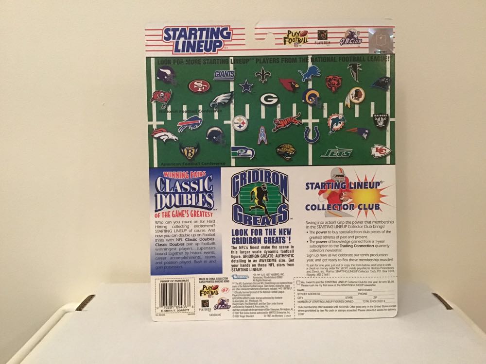 Emmitt Smith / Tony Dorsett - Kenner (Classic Doubles) action figure collectible - Main Image 2