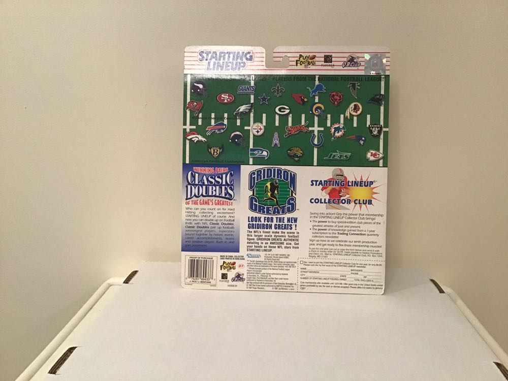 Joe Montana / Jerry Rice - Kenner (Classic Doubles) action figure collectible - Main Image 2