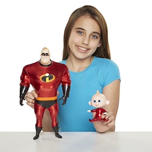 The Incredibles 2 Mr.incredible & Jack-jack Action Figure Pack - Jakks (Disney•Pixar: Incredibles 2) action figure collectible [Barcode 039897765976] - Main Image 1