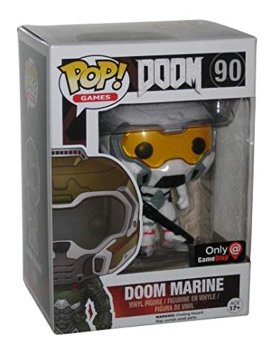 Funko Pop! Games Doom Astronaut Space Marine #90 Exclusive  action figure collectible [Barcode 849803096373] - Main Image 1