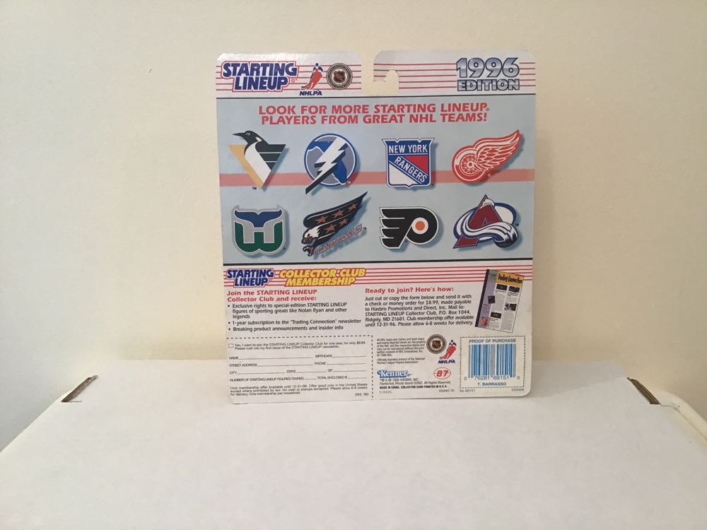 Tom Barrasso - Kenner action figure collectible - Main Image 2