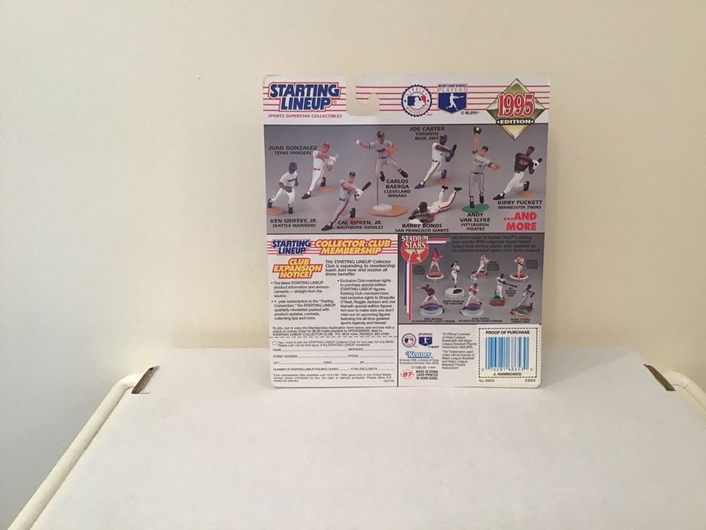 Jeffrey Hammonds - Kenner action figure collectible - Main Image 2