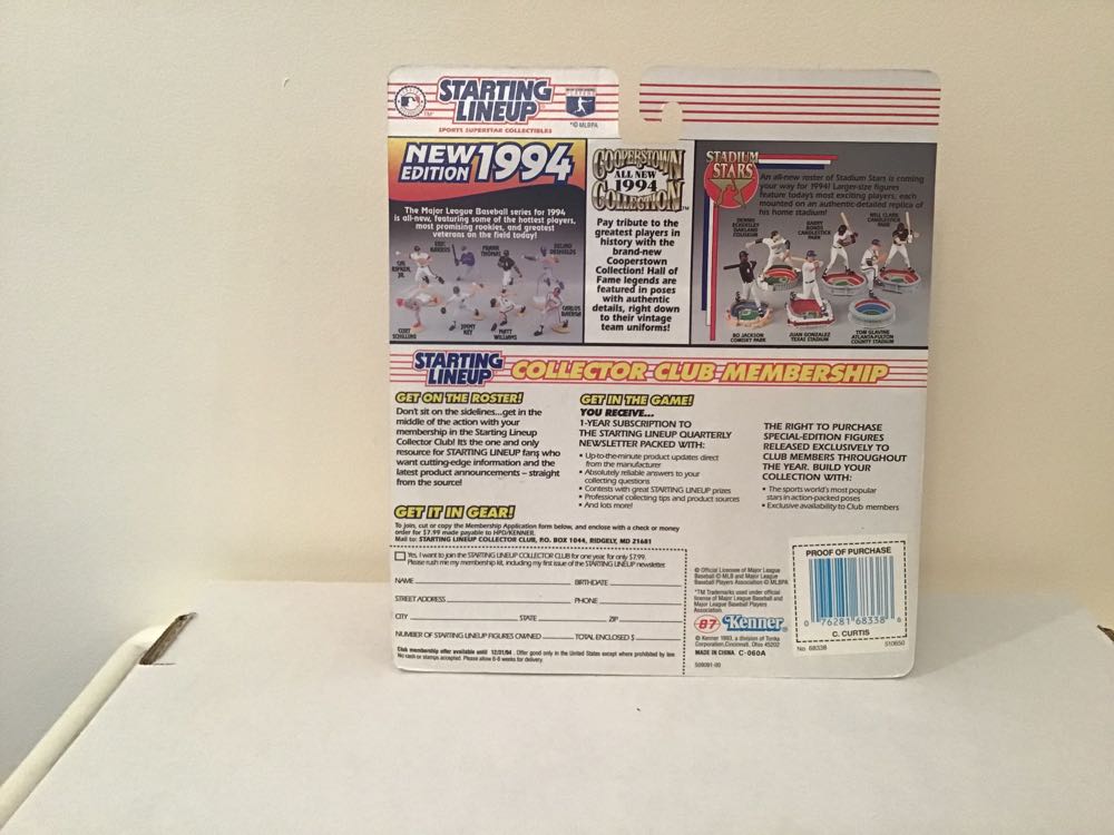 Chad Curtis - Kenner action figure collectible - Main Image 2