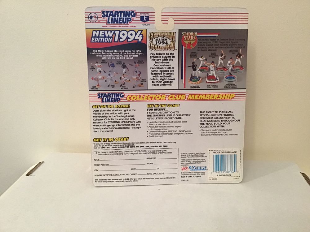 Ivan Rodriguez - Kenner action figure collectible - Main Image 2