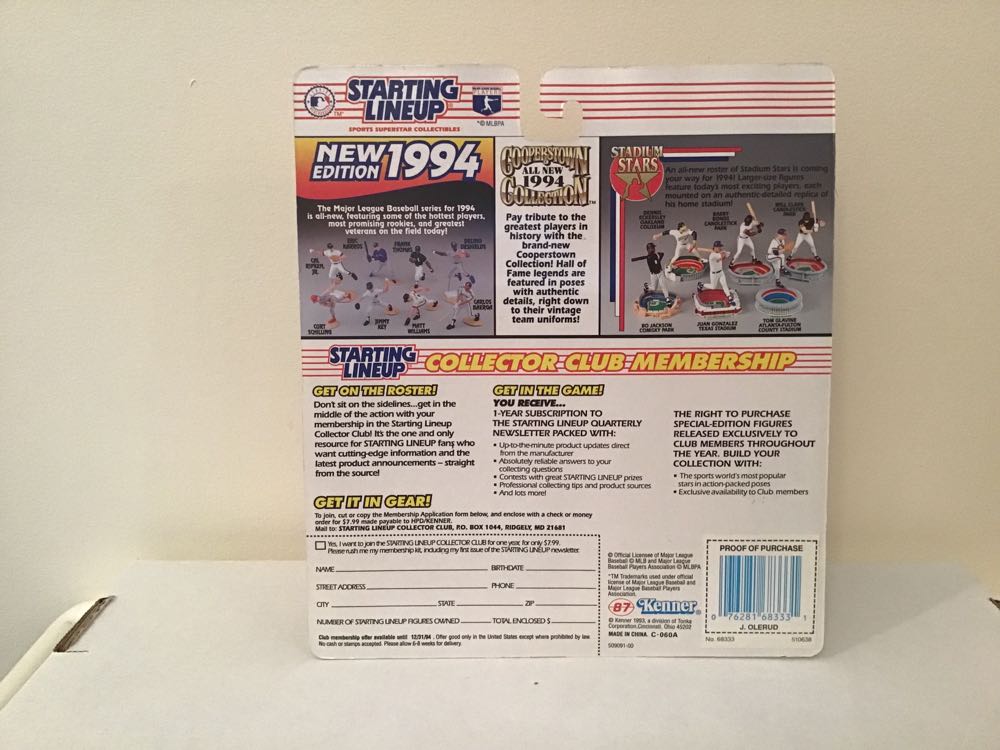 John Olerud - Kenner action figure collectible - Main Image 2