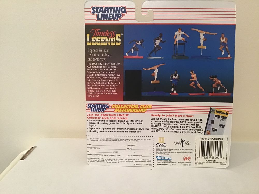 Michael Johnson - Kenner (Timeless Legends) action figure collectible - Main Image 2