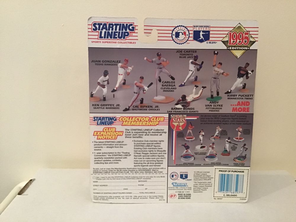 Carlos Delgado - Kenner action figure collectible - Main Image 2