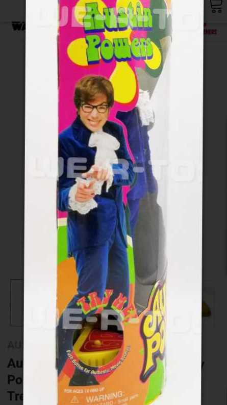 Austin Powers Fully Poseable Shagadelic Nip Austin - New Line Productions (Austin Powers) action figure collectible [Barcode 096882100389] - Main Image 2