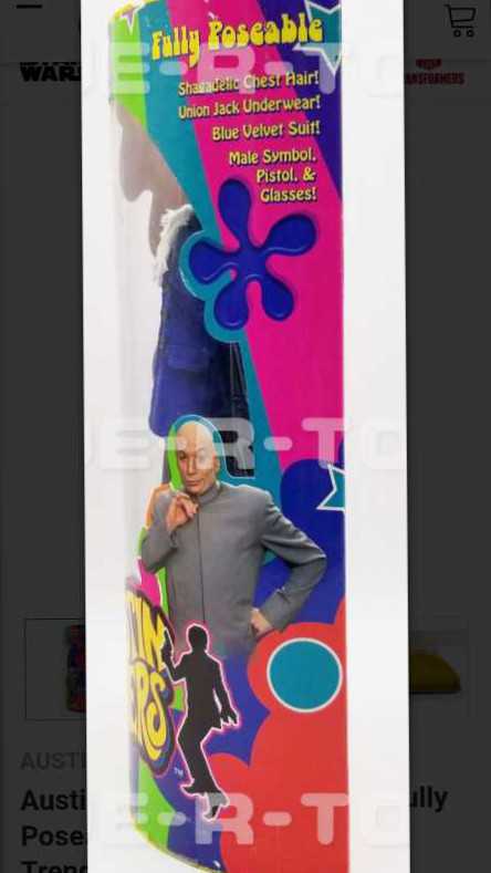 Austin Powers Fully Poseable Shagadelic Nip Austin - New Line Productions (Austin Powers) action figure collectible [Barcode 096882100389] - Main Image 3