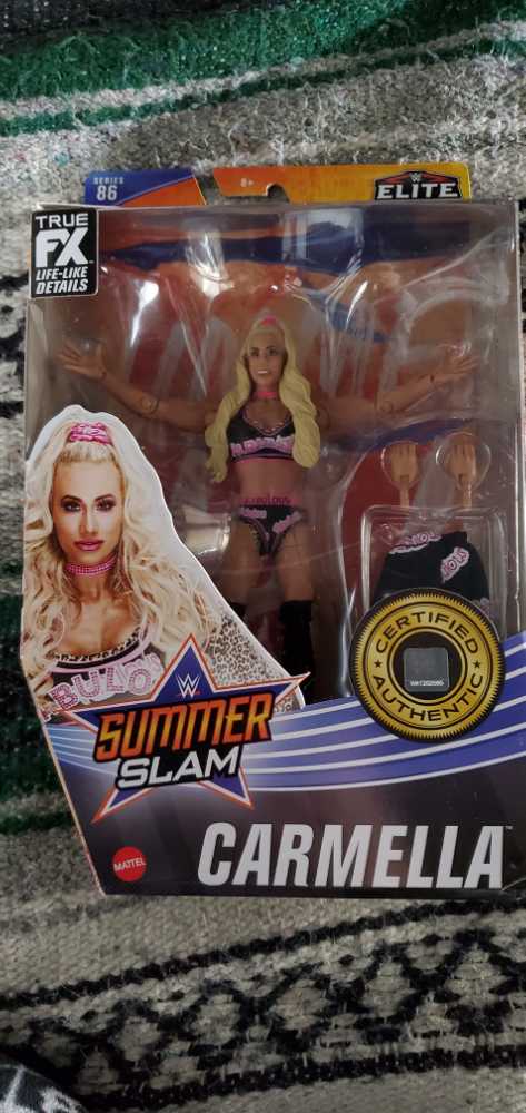 Carmella Series 86 Summerslam - Mattel Wwe (WWE Elite Series 86 Summerslam) action figure collectible [Barcode 887961922189] - Main Image 2