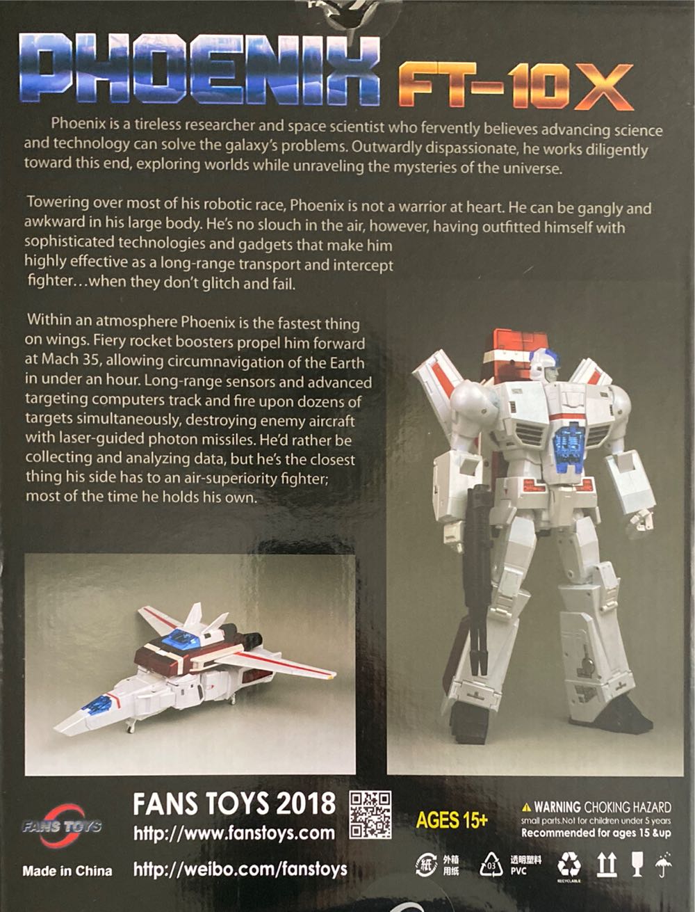 Phoenix (Skyfire) - Fans Toys (The Transformers) action figure collectible - Main Image 2