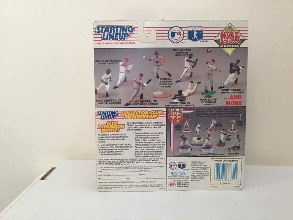 Cal Ripken, Jr. - Kenner action figure collectible - Main Image 2