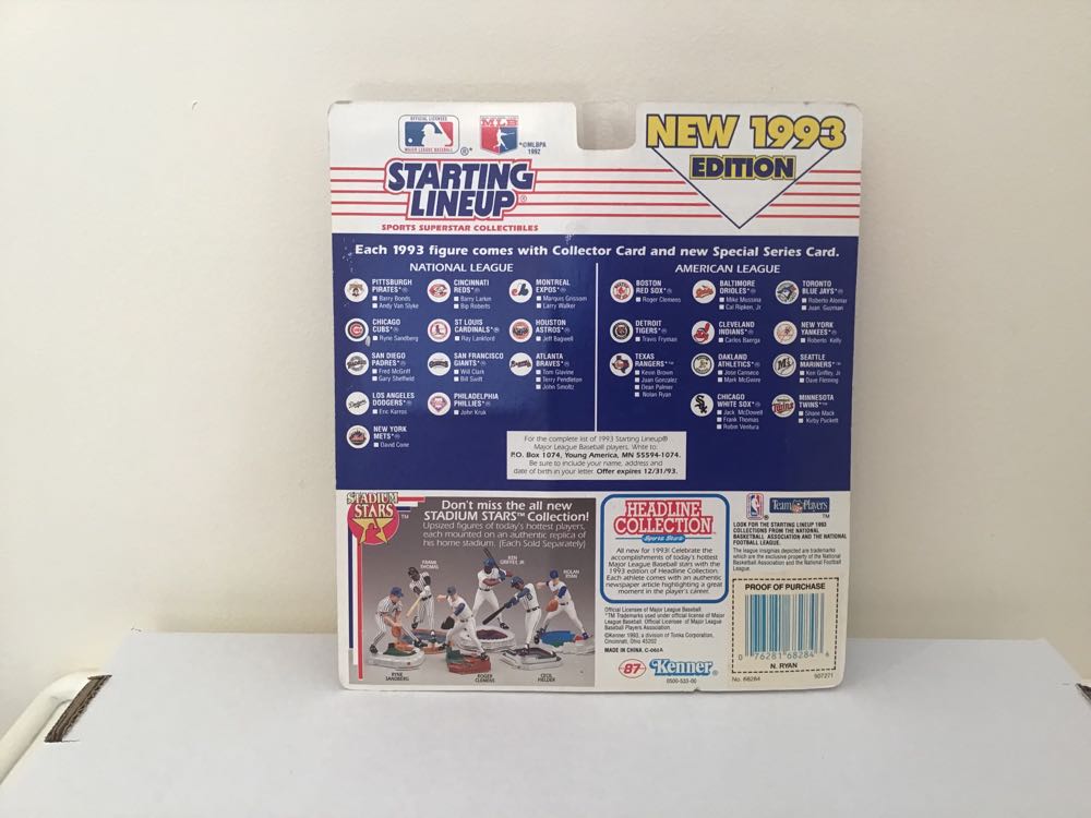 Nolan Ryan - Kenner action figure collectible - Main Image 2