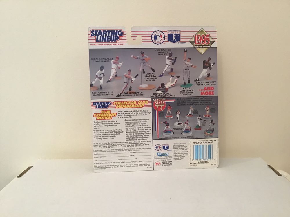 Jeff Bagwell - Kenner action figure collectible - Main Image 2