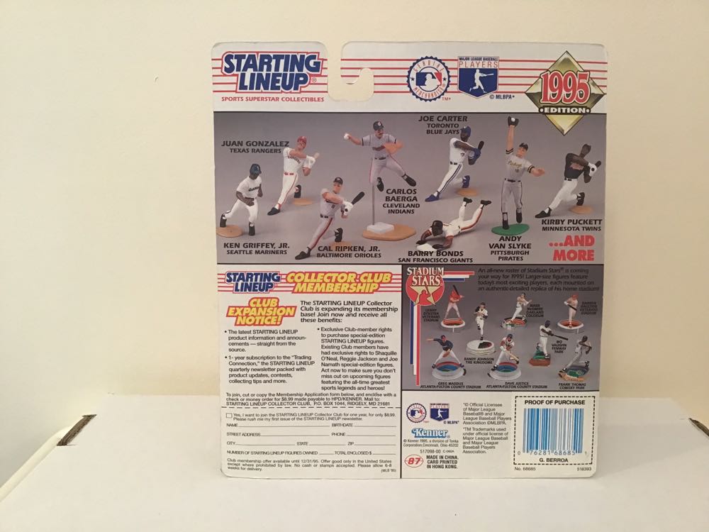 Geronimo Berroa - Kenner action figure collectible - Main Image 2