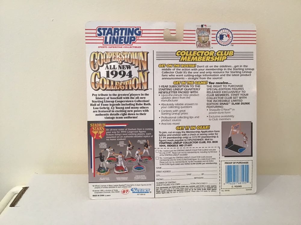 Cy Young  (Cooperstown Collection) action figure collectible - Main Image 2