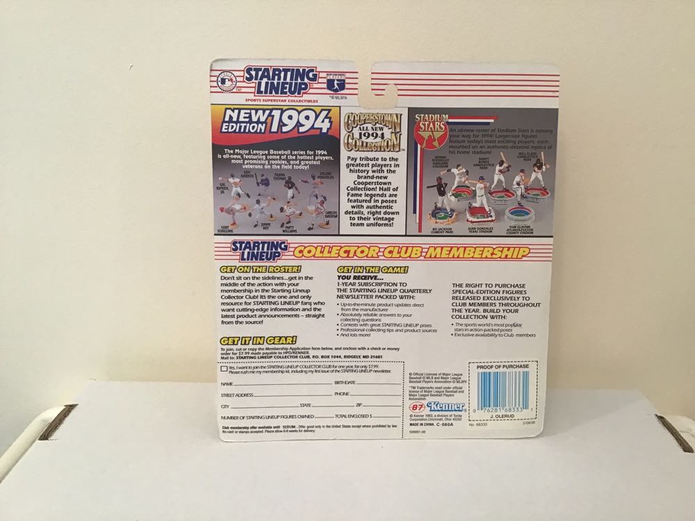 John Olerud - Kenner action figure collectible - Main Image 2