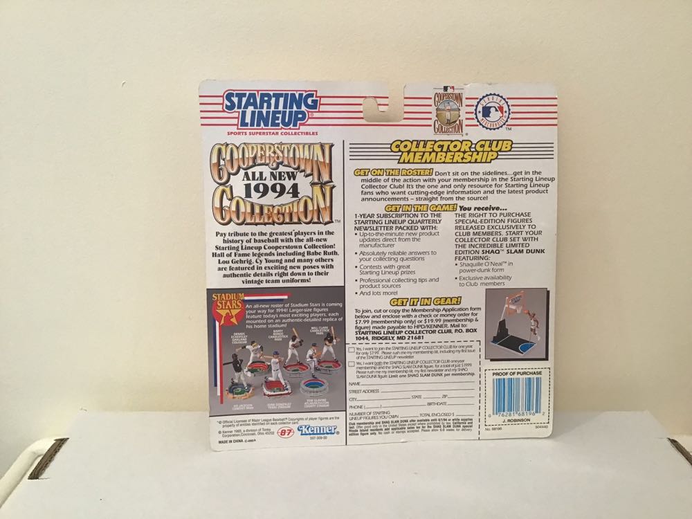 Jackie Robinson - Kenner (Cooperstown Collection) action figure collectible - Main Image 2