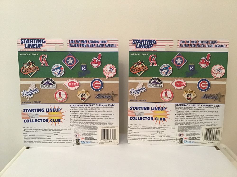 Chipper Jones - Kenner action figure collectible - Main Image 2