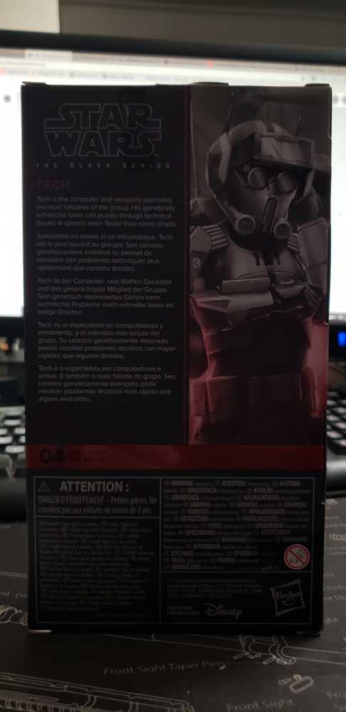 Star Wars : The Black Series - Tech - Hasbro (Star Wars: The Bad Batch) action figure collectible [Barcode 5010993828005] - Main Image 2