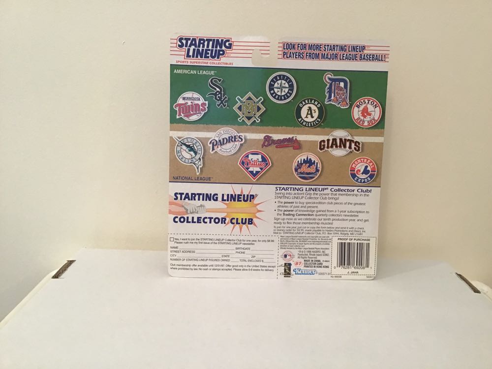 John Jaha - Kenner action figure collectible - Main Image 2