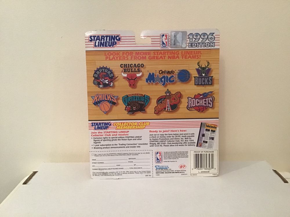 Larry Johnson - Kenner action figure collectible - Main Image 2