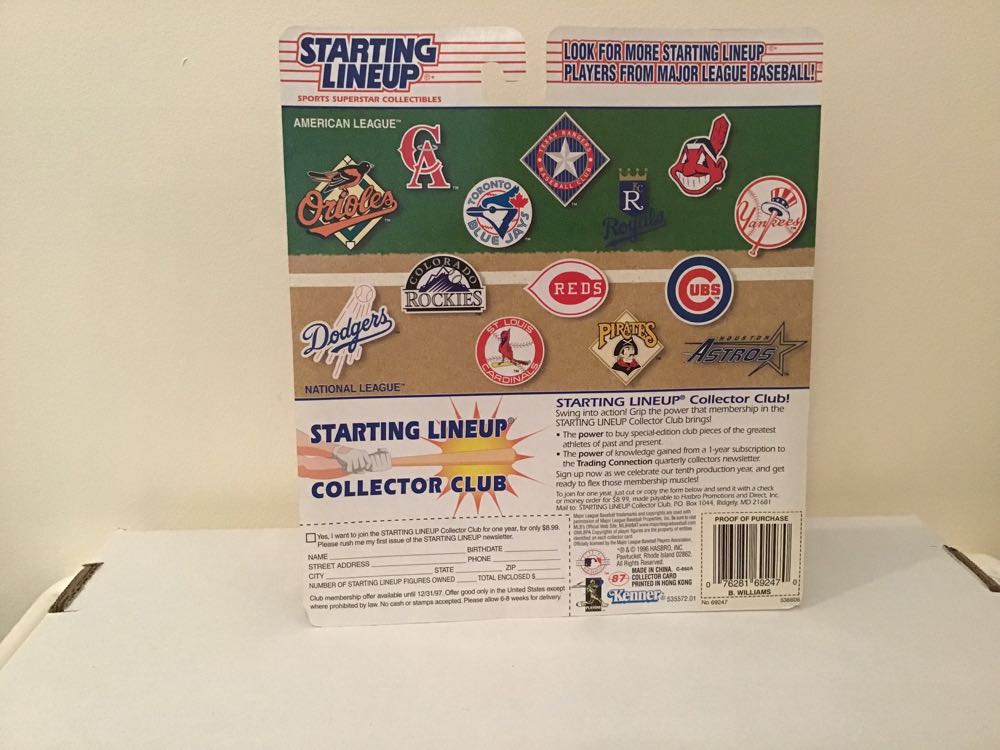 Bernie Williams - Kenner action figure collectible - Main Image 2