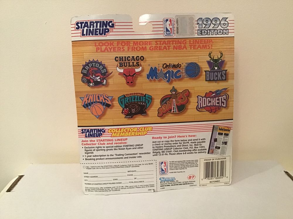 Dikembe Mutombo - Kenner action figure collectible - Main Image 2