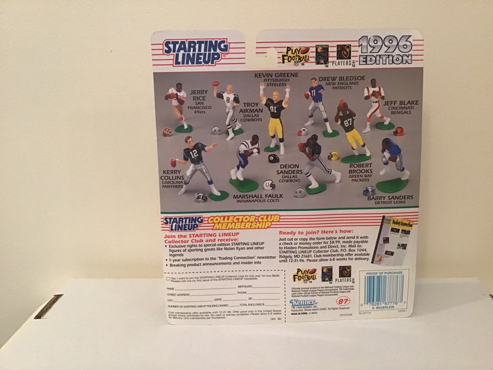 Steve Beuerlein - Kenner action figure collectible - Main Image 2