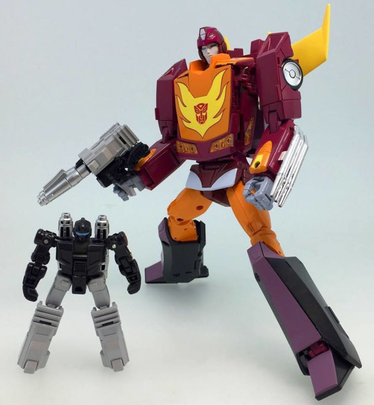 MP-40 l Targetmaster Hot Rodimus - Takara Tomy (Transformers Masterpiece) action figure collectible [Barcode 4904810972334] - Main Image 2