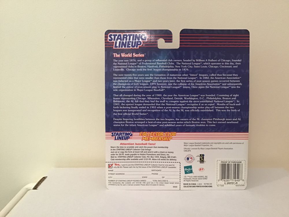 Ken Griffey, Jr. - Kenner action figure collectible - Main Image 2