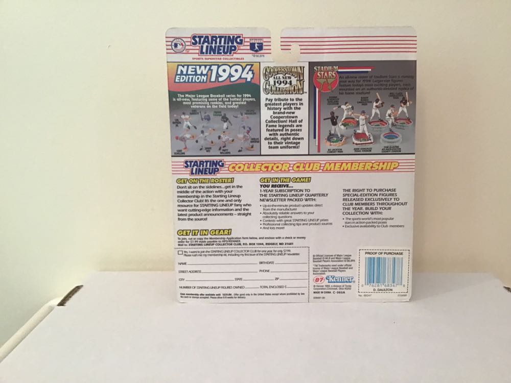 Darren Daulton - Kenner action figure collectible - Main Image 2