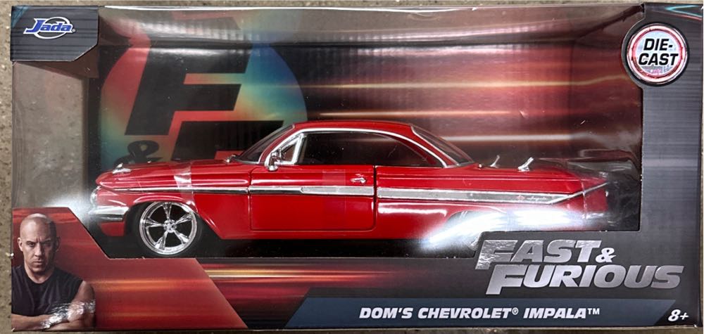 Fast & Furious - Dom’s Chevrolet Impala  action figure collectible [Barcode 801310984260] - Main Image 2