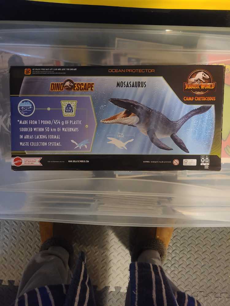Mattel Jurassic World Netflix Camp Cretaceous Dino Escape Mosasaurus   action figure collectible [Barcode 887961952797] - Main Image 2