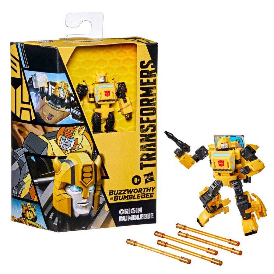 BB Origin Bumblebee - Hasbro (Deluxe Class) action figure collectible [Barcode 5010993862436] - Main Image 3