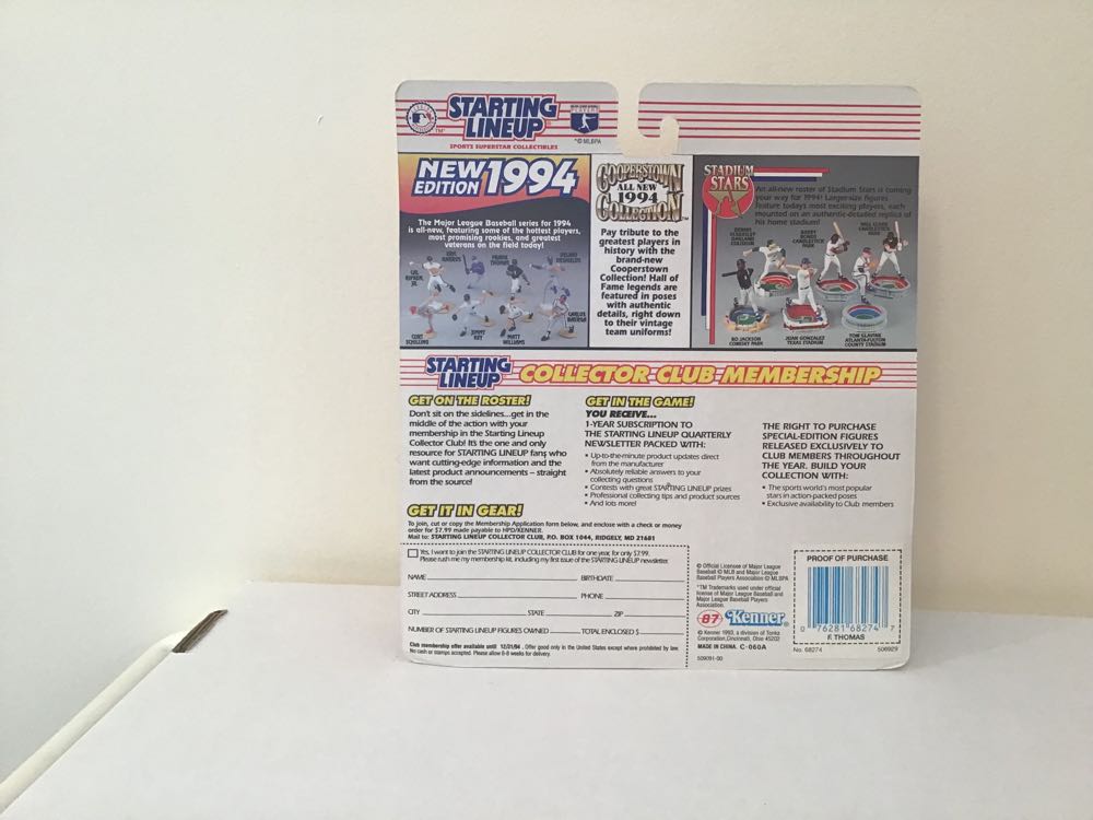 Frank Thomas - Kenner action figure collectible - Main Image 2