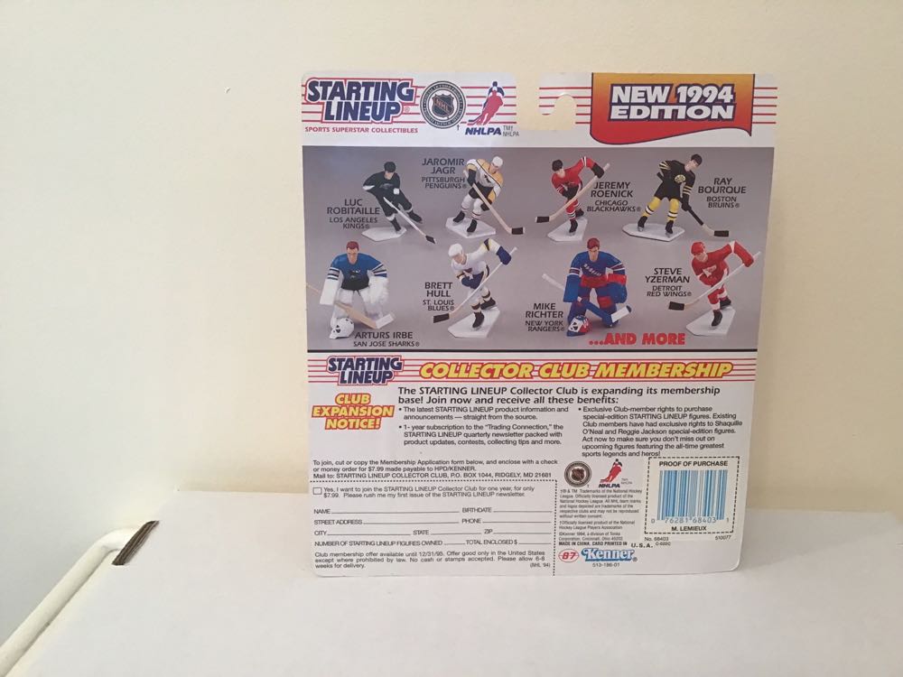 Mario Lemieux - Kenner action figure collectible - Main Image 2