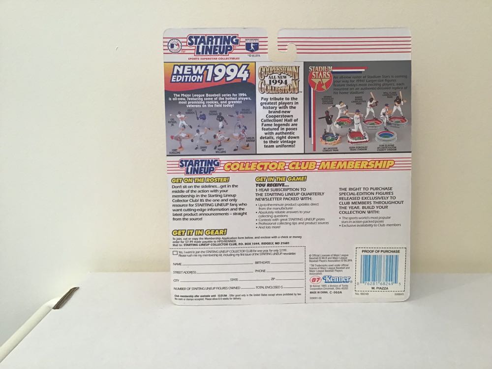 Mike Piazza - Kenner action figure collectible - Main Image 2