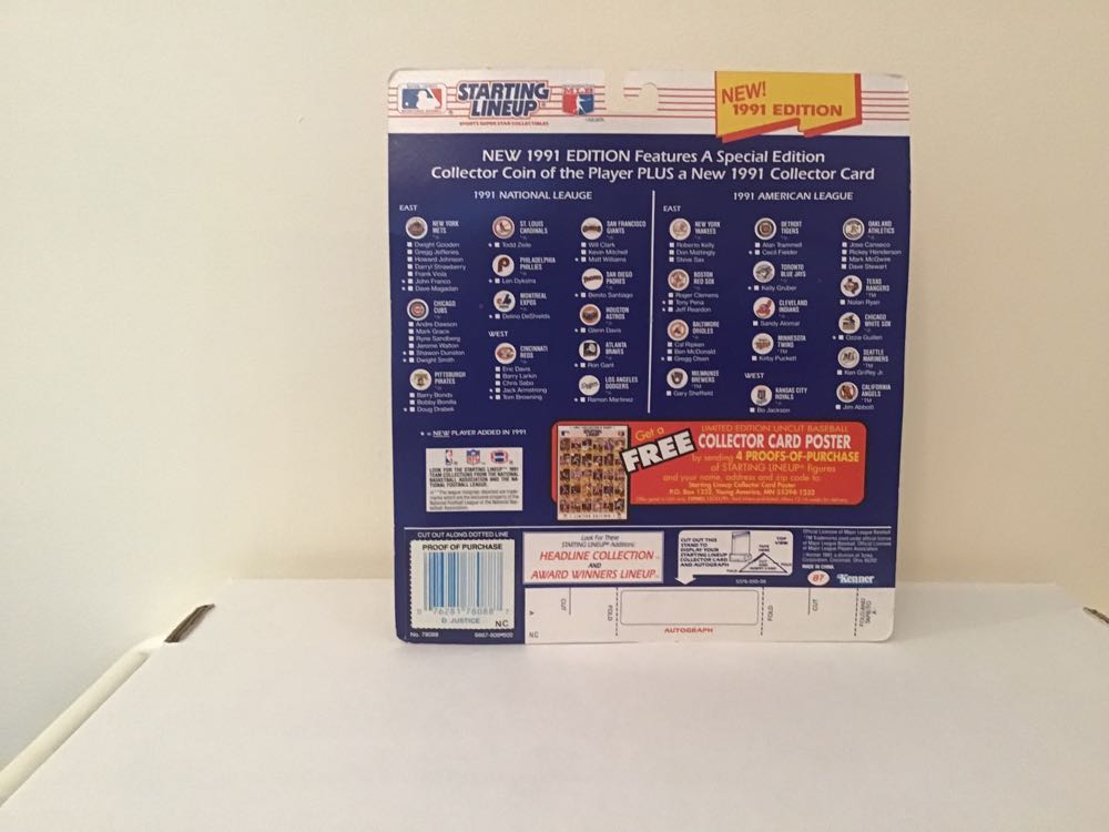 Dave Justice - Kenner action figure collectible - Main Image 2