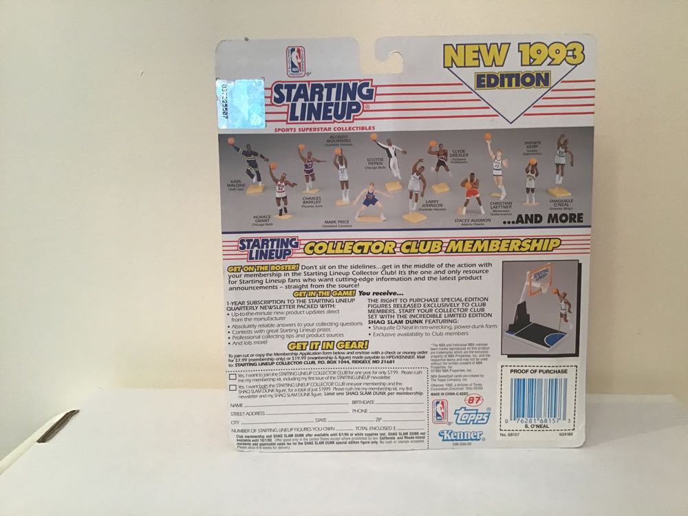 Shaquille Oneal - Kenner action figure collectible - Main Image 2