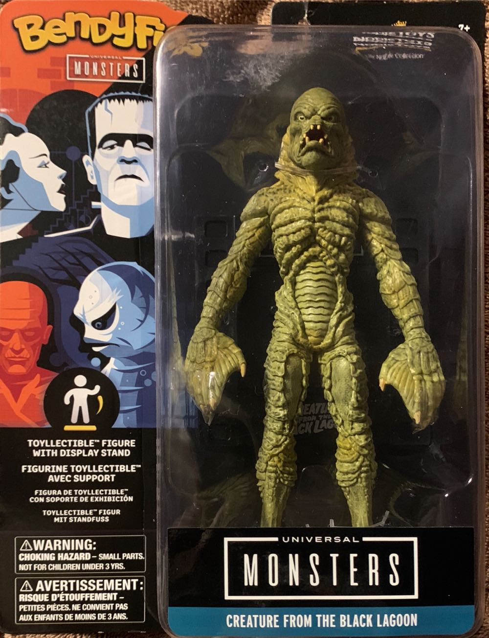 Universal Monsters Bendyfigs -  Creature From The Black Lagoon - The Noble Collection (Universal Monsters) action figure collectible [Barcode 849421007195] - Main Image 2