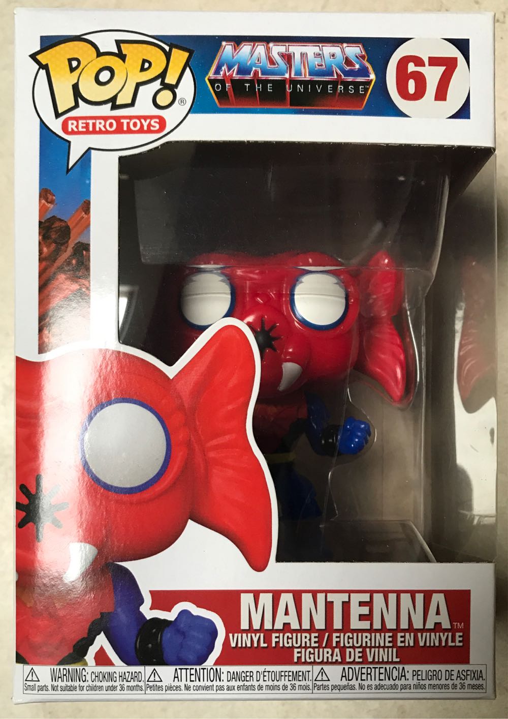 MOTU Mantenna - Funko (Masters Of The Universe) action figure collectible [Barcode 889698542494] - Main Image 2