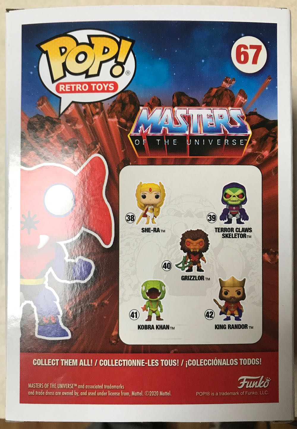 MOTU Mantenna - Funko (Masters Of The Universe) action figure collectible [Barcode 889698542494] - Main Image 3
