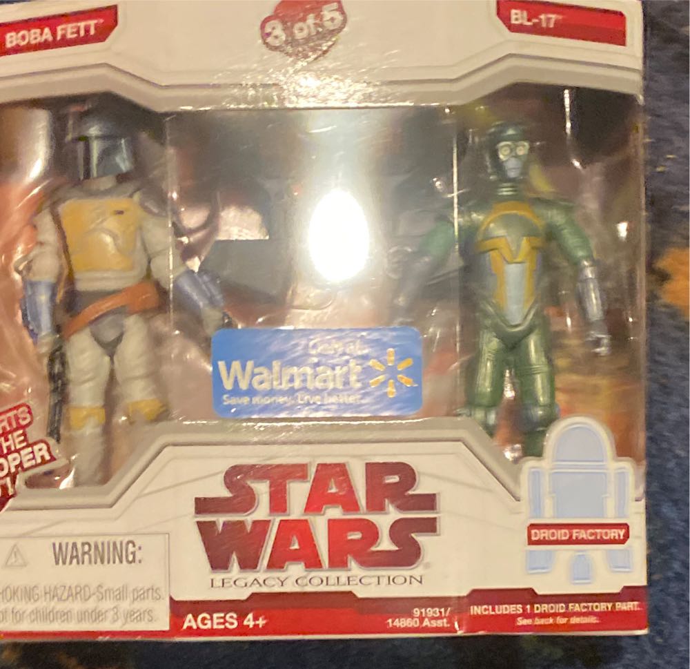 Boba Fett & BL-17 - Walmart Exclusive - Hasbro (Star Wars - Legacy Collection) action figure collectible [Barcode 653569393924] - Main Image 2