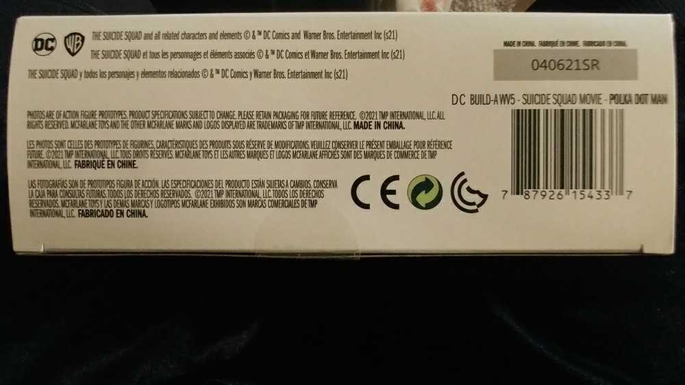 Polka Dot Man - DCCU - EXTENDED UNIVERSE (The Suicide Squad) action figure collectible [Barcode 787926154337] - Main Image 4