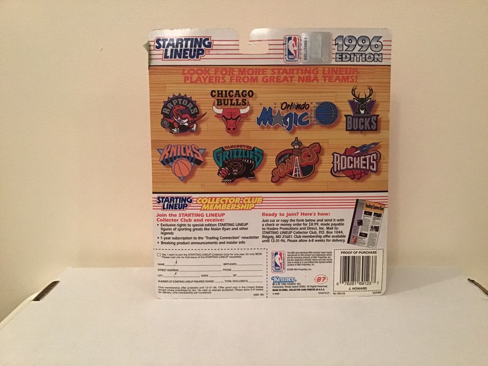 Juwan Howard - Kenner action figure collectible - Main Image 2