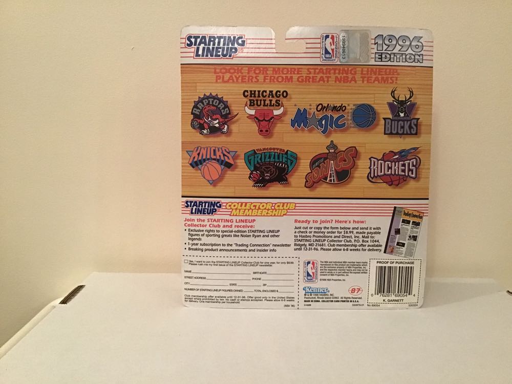 Kevin Garnett - Kenner action figure collectible - Main Image 2