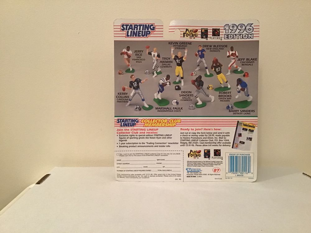 Isaac Bruce - Kenner action figure collectible - Main Image 2