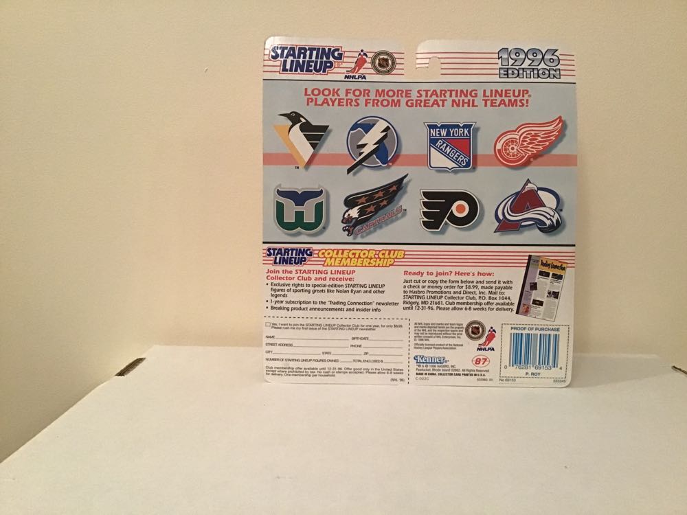 Patrick Roy - Kenner action figure collectible - Main Image 2