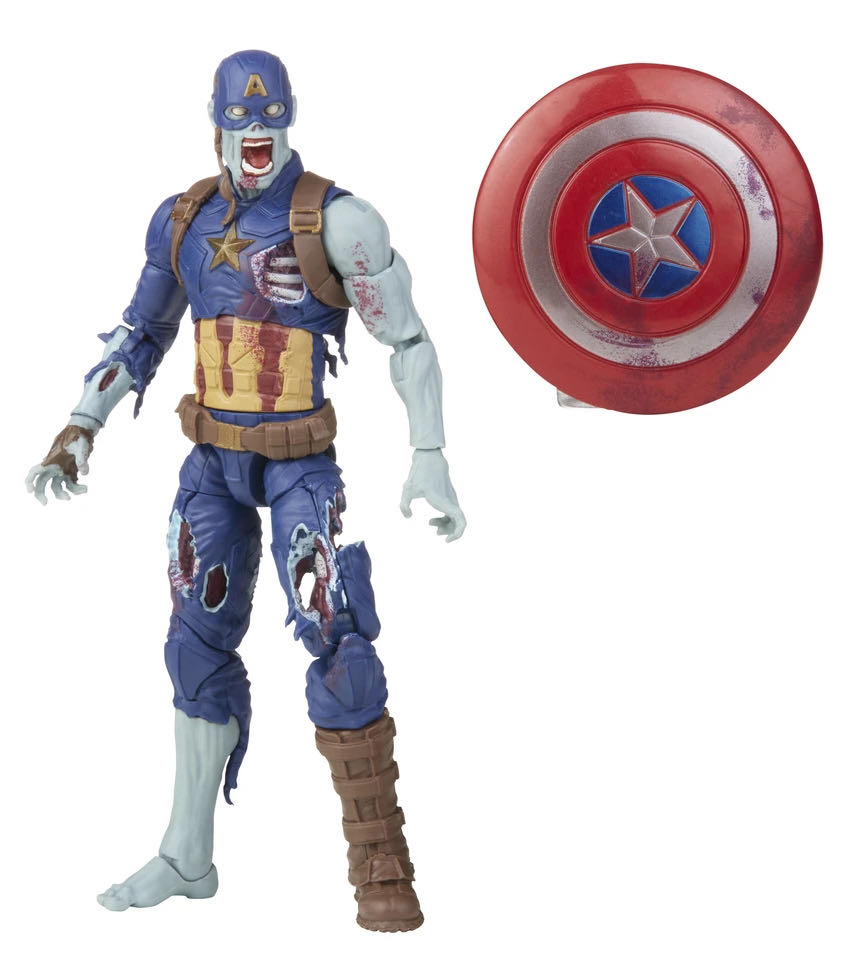 Captain America (Zombie) - Marvel Legends (MCU (Avengers - Captain America)) action figure collectible [Barcode 5010993797295] - Main Image 2